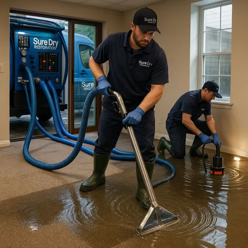 Water Extraction and Removal process in Greenbrier, AR